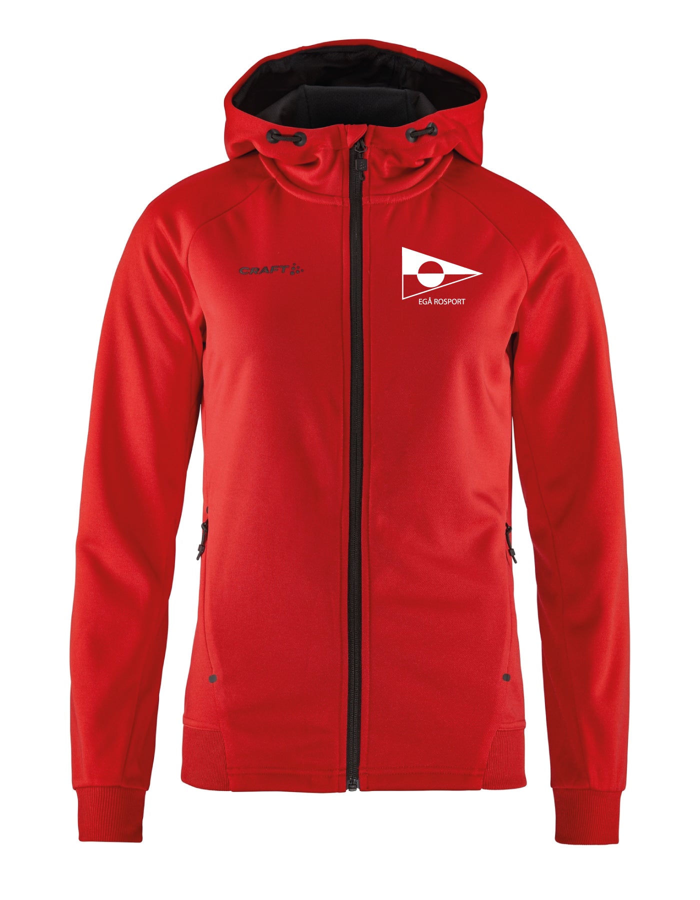 Egå ADV Unify FZ Hoodie Women - Red