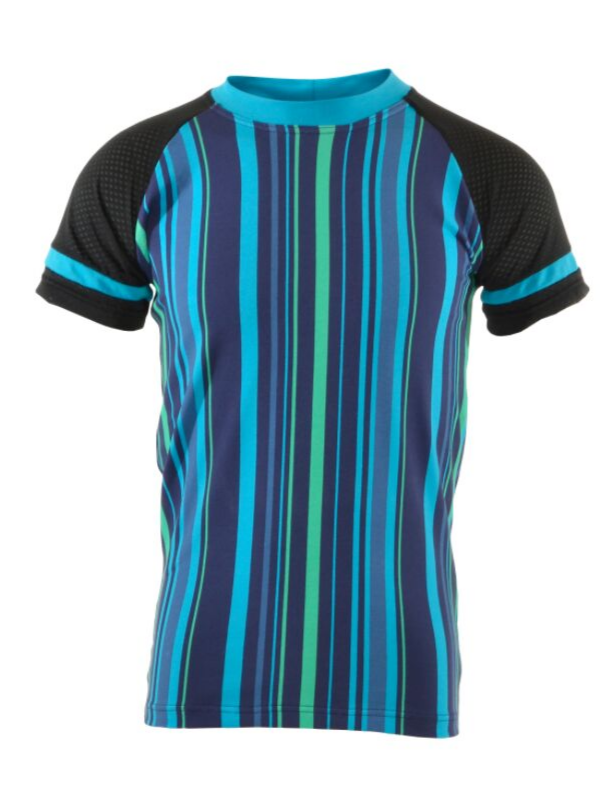 T-skjorte | NS-169 | Outlet Blue Stripe/Black