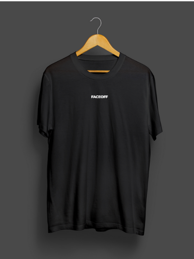 FACEOFF Classic t-skjorte | Unisex Svart