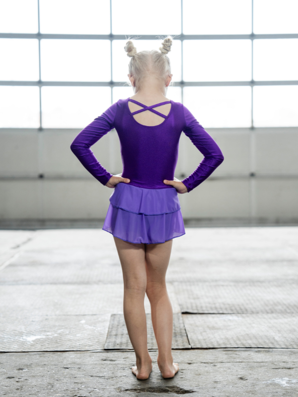 Lulu Leotard Lilla