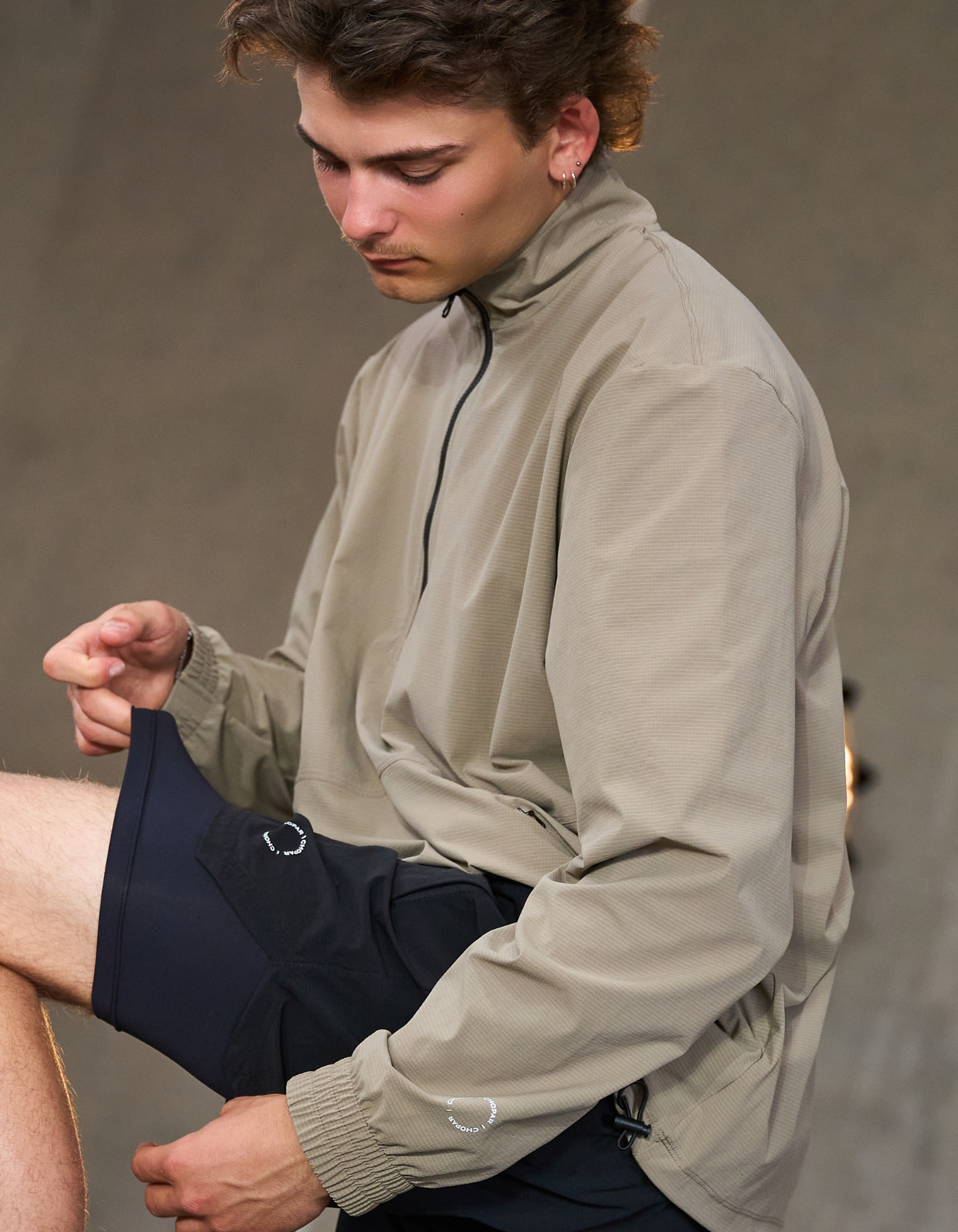Tech anorakk 02 | Unisex Brun