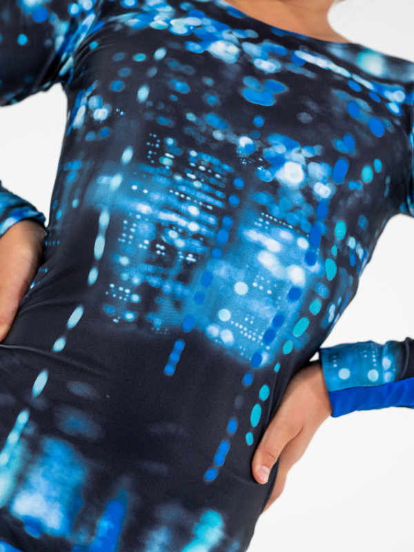 Catsuit LS | Begrenset utgave Blå