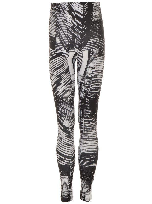 Flora Leggings | Barn Svart-hvitt