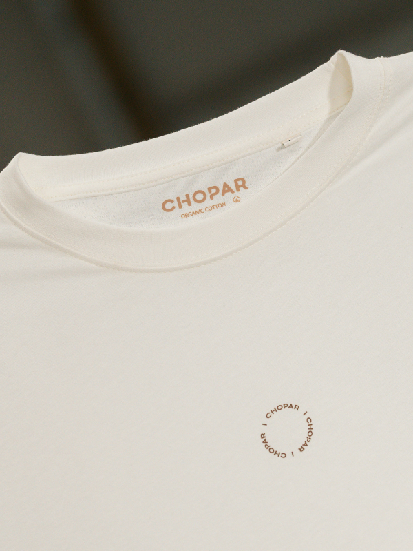 Økologisk Tee | Unisex Offwhite