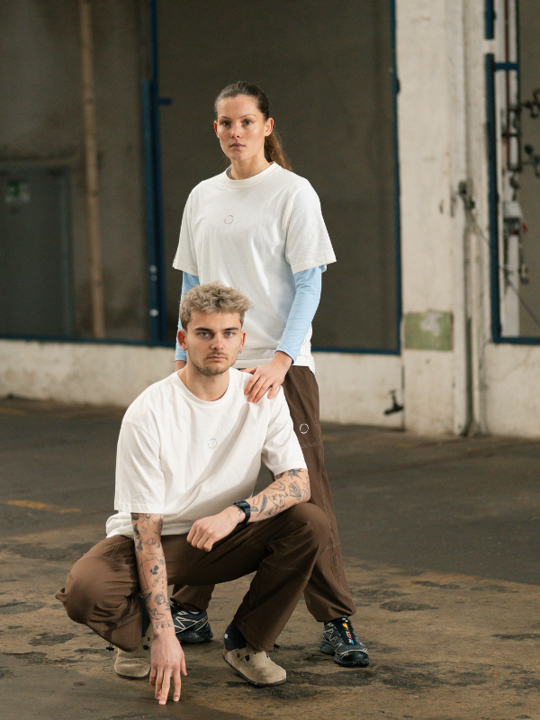 Økologisk Tee | Unisex Offwhite