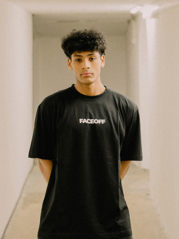 FACEOFF Classic t-skjorte | Unisex Svart