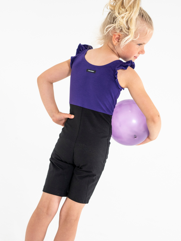 Catsuit | NS-152 Svart-lilla