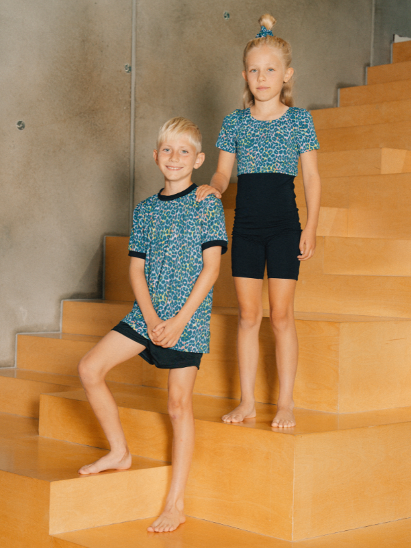 Løs t-skjorte | NS-175 Blue Leo