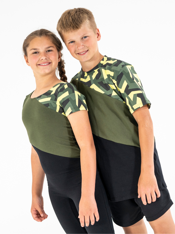 Løs T-skjorte NS-178 Armygreen