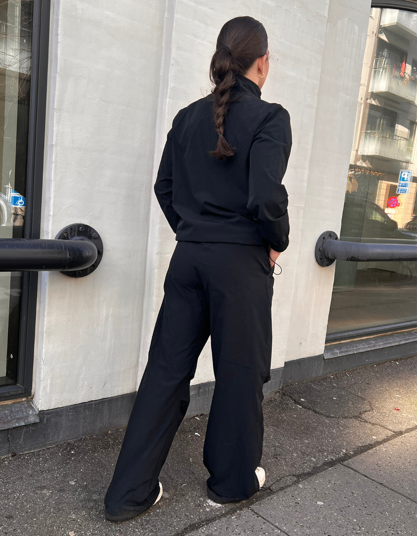 Tech Parachute pants | Unisex | Black