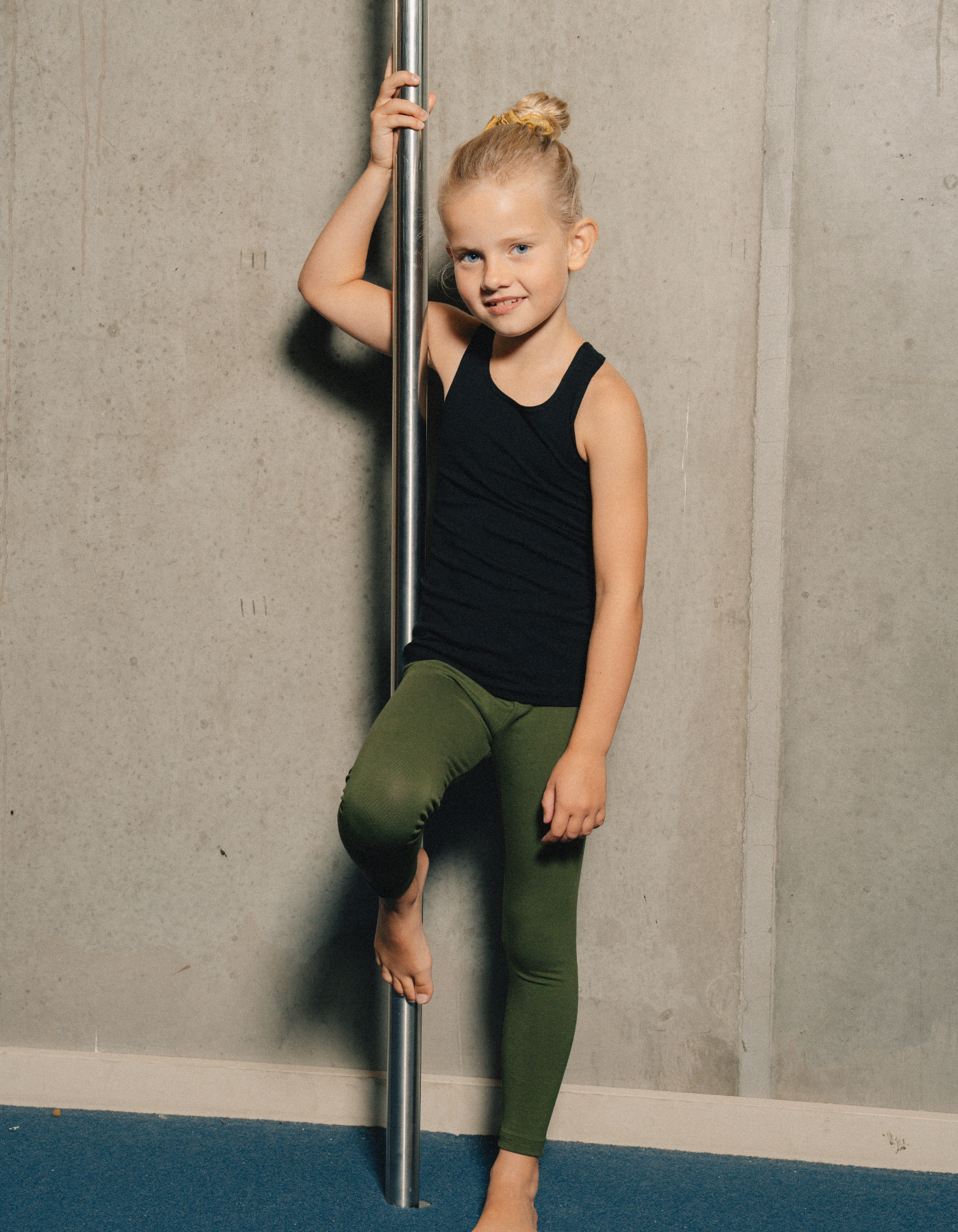 Leggings for barn | NS-179 Mørkegrønn