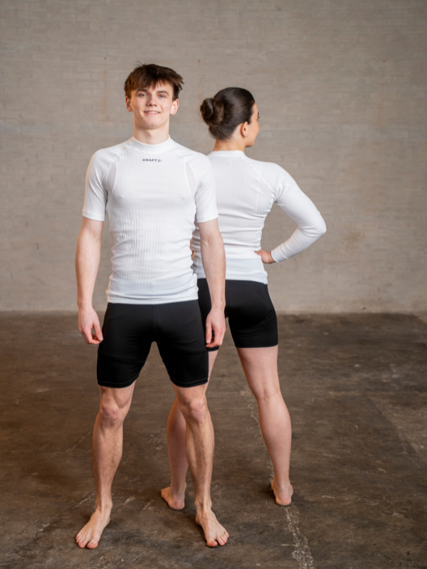 Rosa shorts | Svart | Unisex Svart