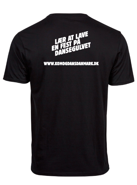 Kom og dans | Organic Tee | Unisex Svart
