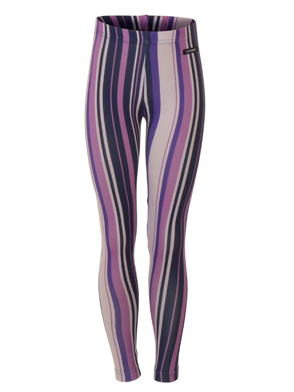 Leggings Kids | NS-142 | Oulet Purple Stripe