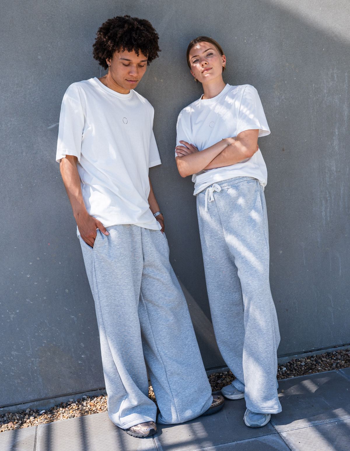 Wide sweatpants | Unisex | Grey