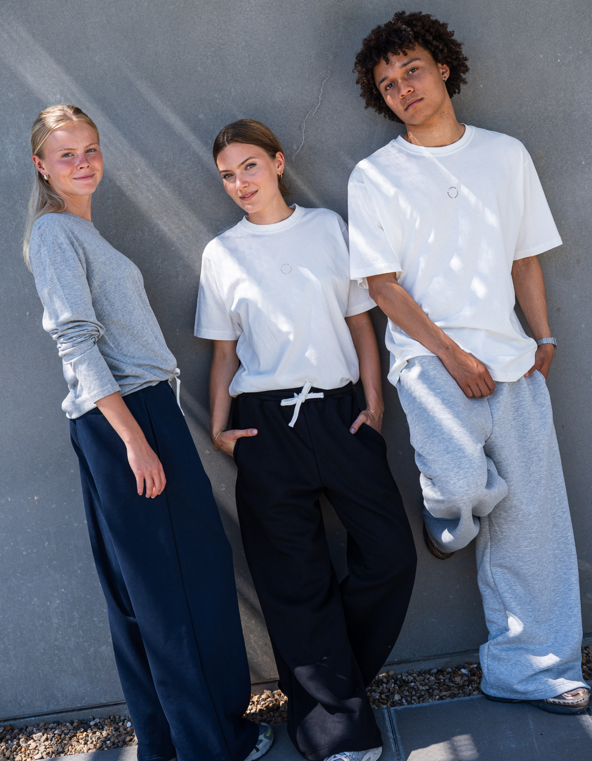 Wide sweatpants | Unisex | Grey
