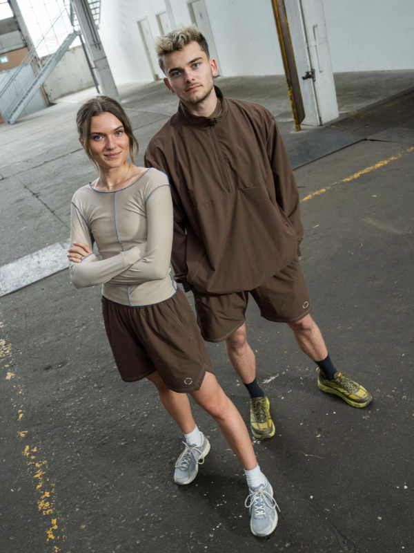 Tech 02 shorts | Unisex Brun