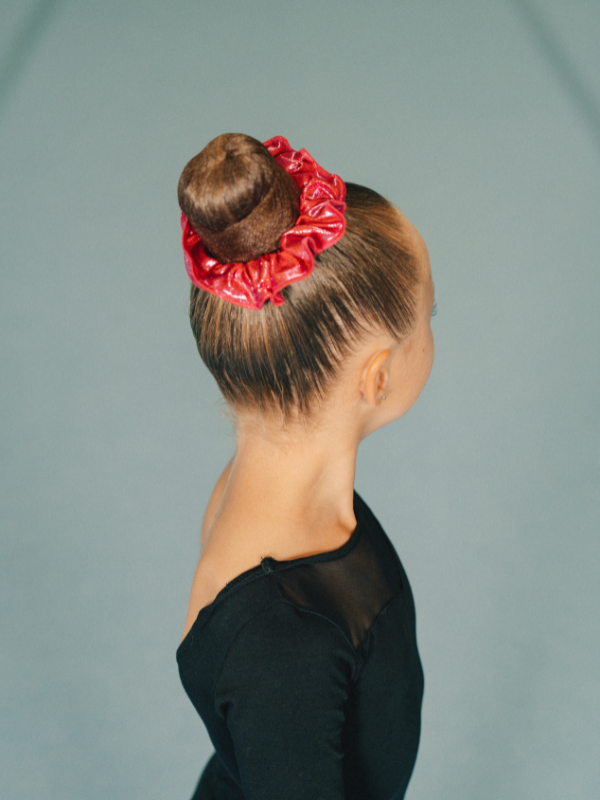 Scrunchies | Hårbånd Rosa minidot