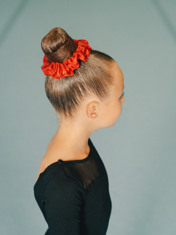 Scrunchies | Hårbånd Rød minidot