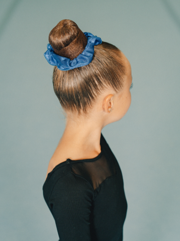 Scrunchies | Hårbånd Blå minidot