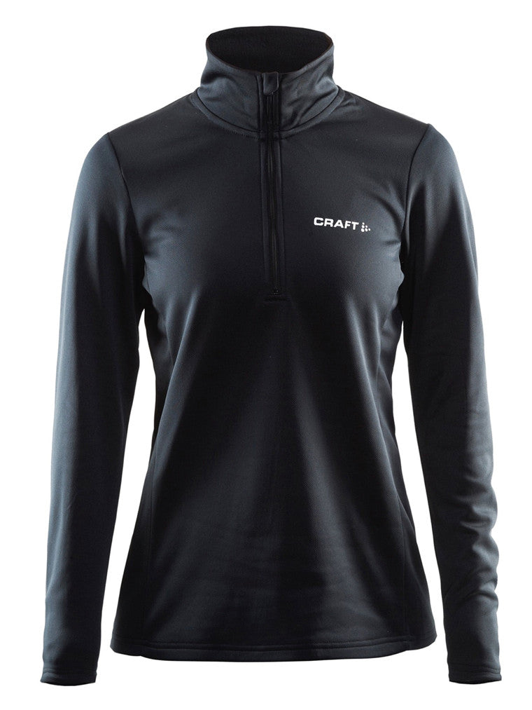 Craft Swift Halfzip nr. 1903647 Dame Svart