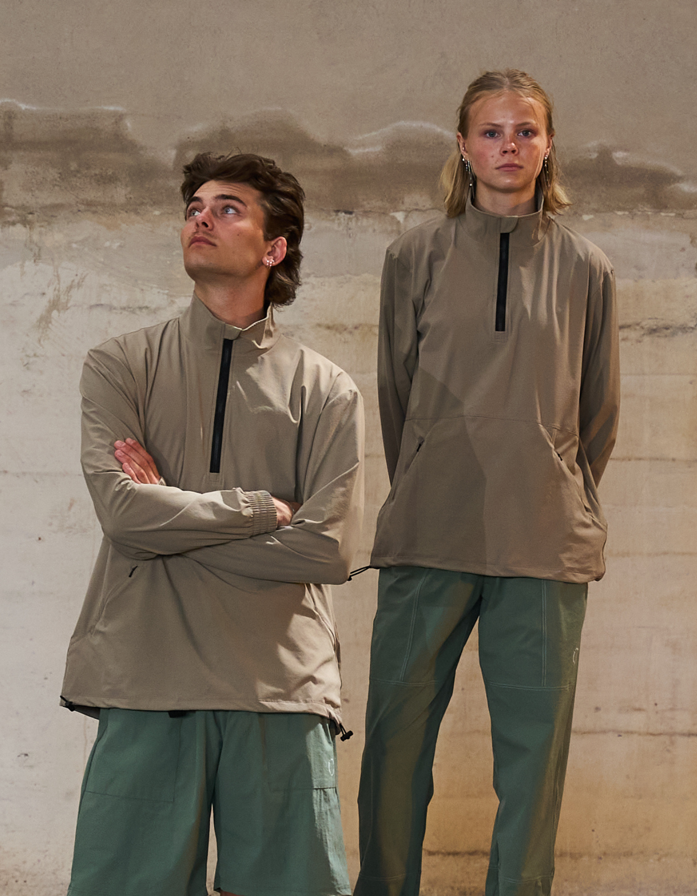 Tech anorakk 02 | Unisex Brun