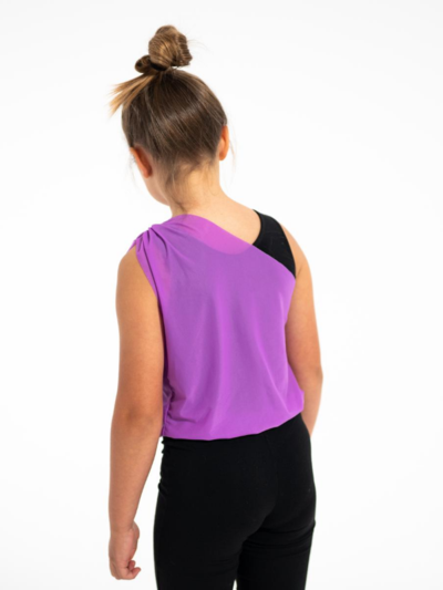CATSUIT | NS-174 | Outlet Svart-lilla