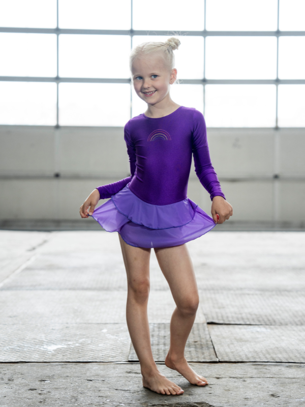 Lulu Leotard Lilla