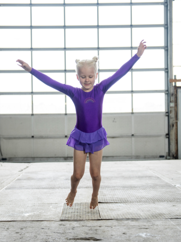 Lulu Leotard Lilla