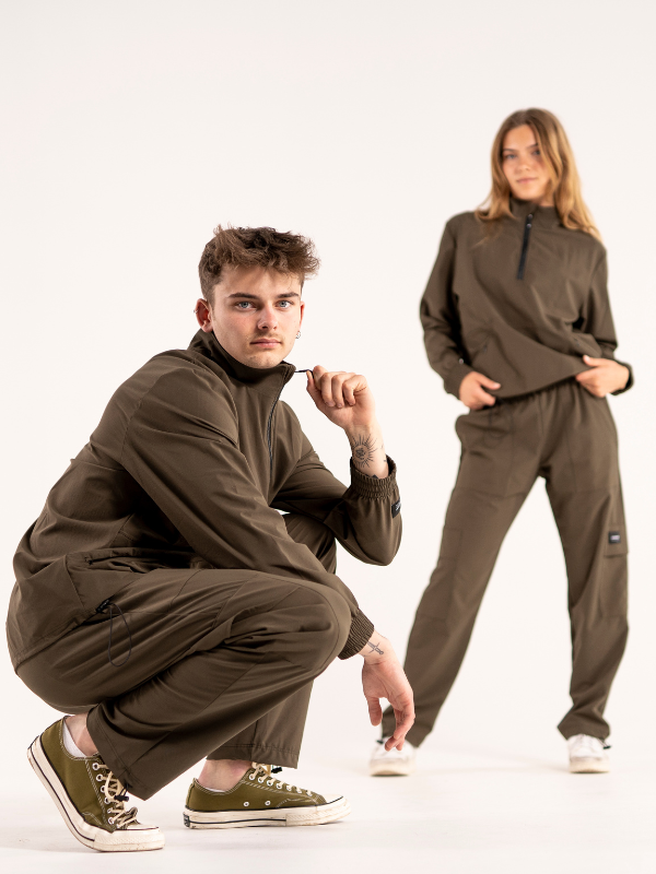 Tech Cargobukse | Unisex Armygreen