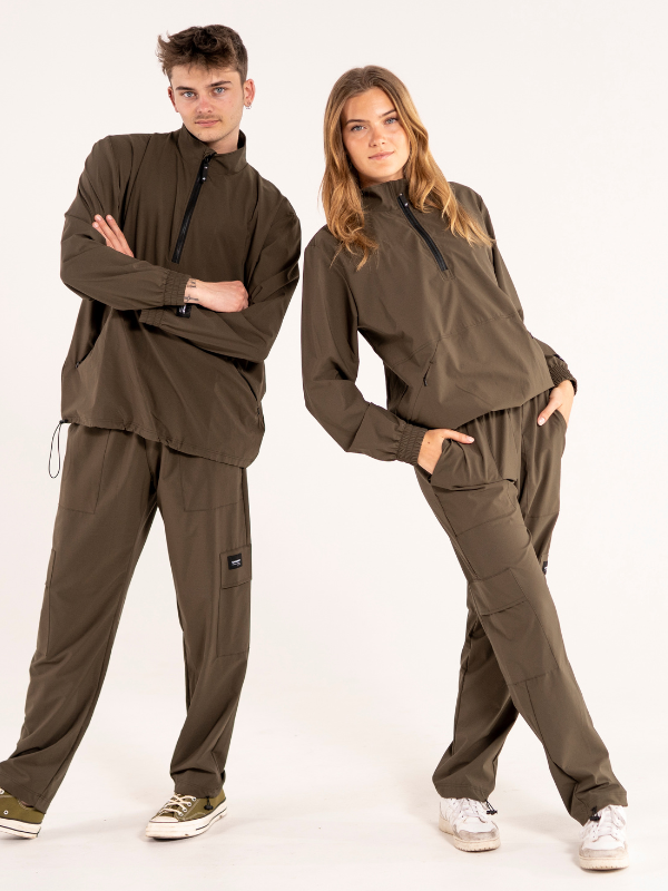 Tech Cargobukse | Unisex Armygreen