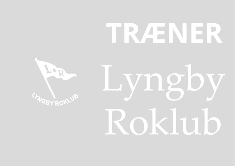 Lyngby Roklub, logopakke 2 (inkl. trener)
