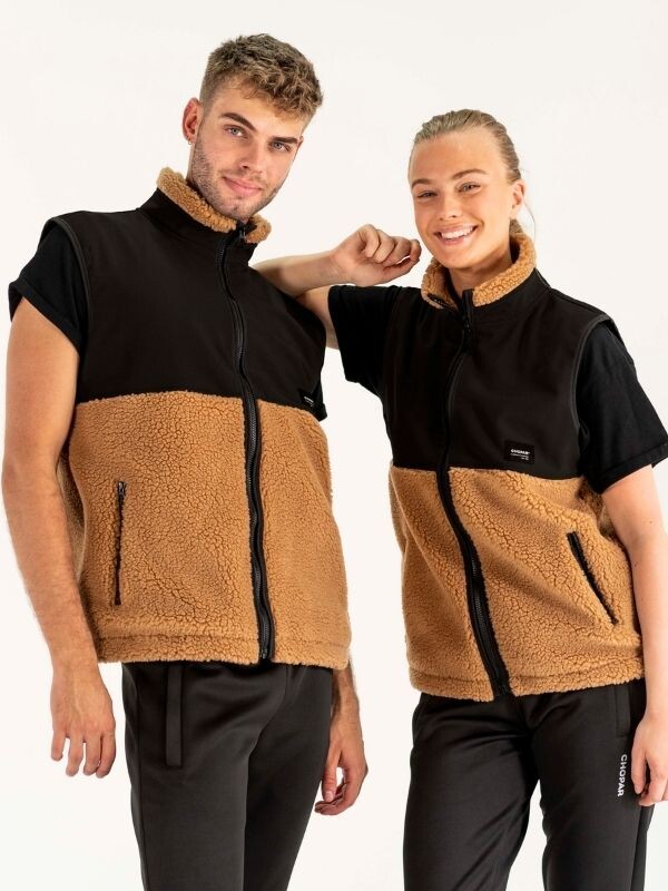 Teddyvest | Unisex Svart