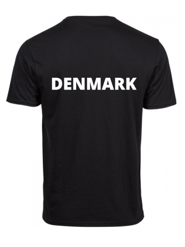 GymDanmark T-skjorte | Unisex Svart