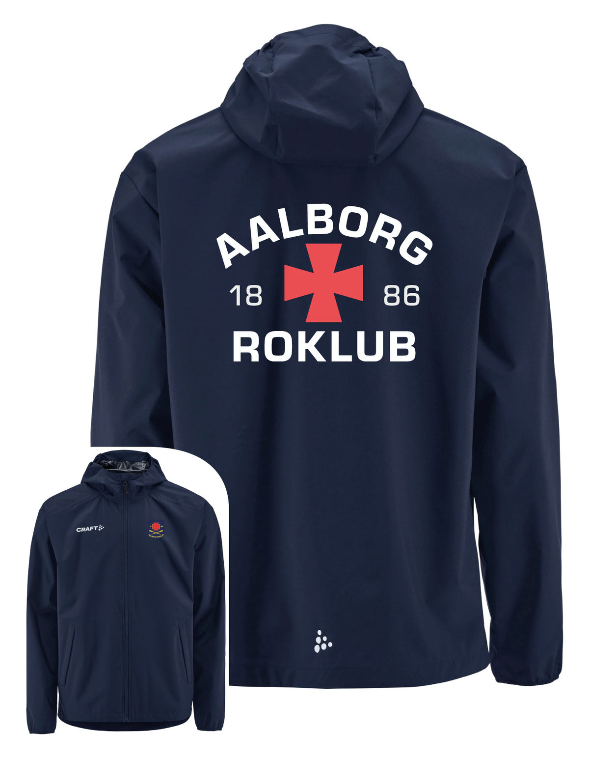 Aalborg Roklub Squad Go Værjakke - Herre