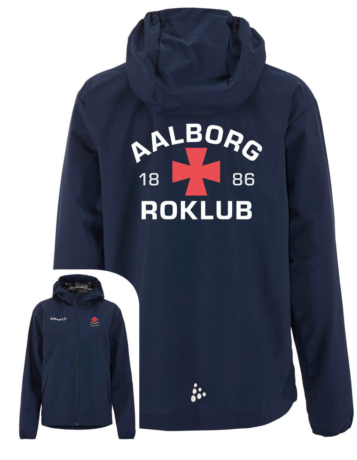 Aalborg Roklub T-skjorte Squad Go Weather Jacket - Dame