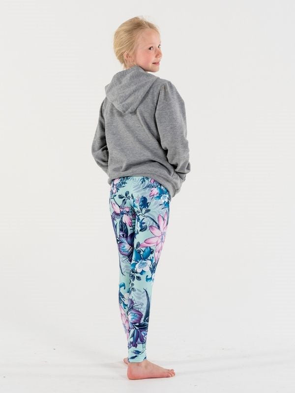 Flora Leggings | Barn Lys lilla