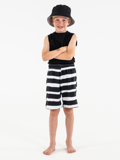 Shorts | NS-109 | Strib White Stripes