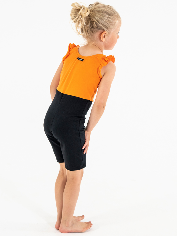 Catsuit | NS-152 Svart-oransje