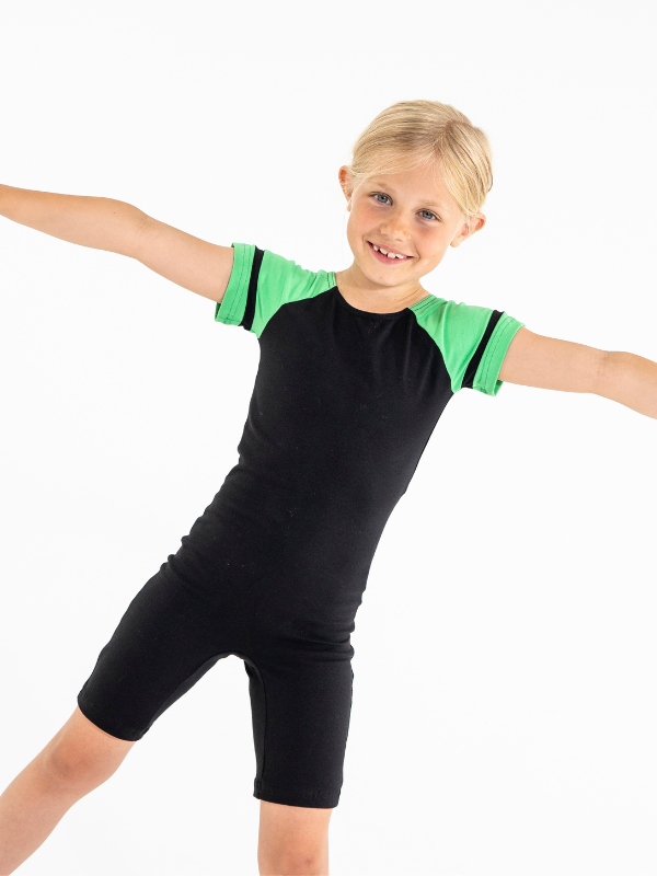 Catsuit | NS-170 Outlet Black-lime
