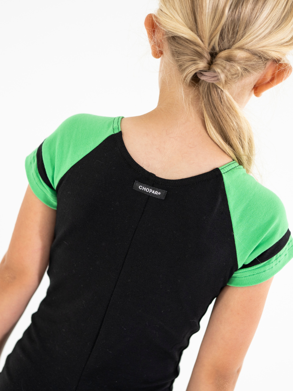 Catsuit | NS-170 Outlet Black-lime