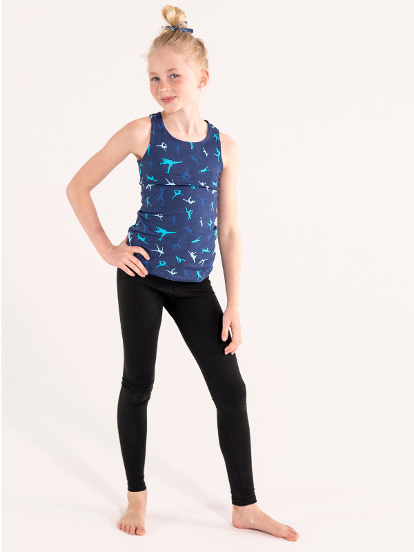 Leggings for barn | NS-179 Svart