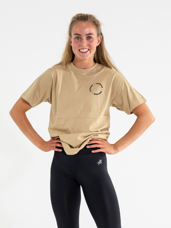 Organic Tee | Women Beige