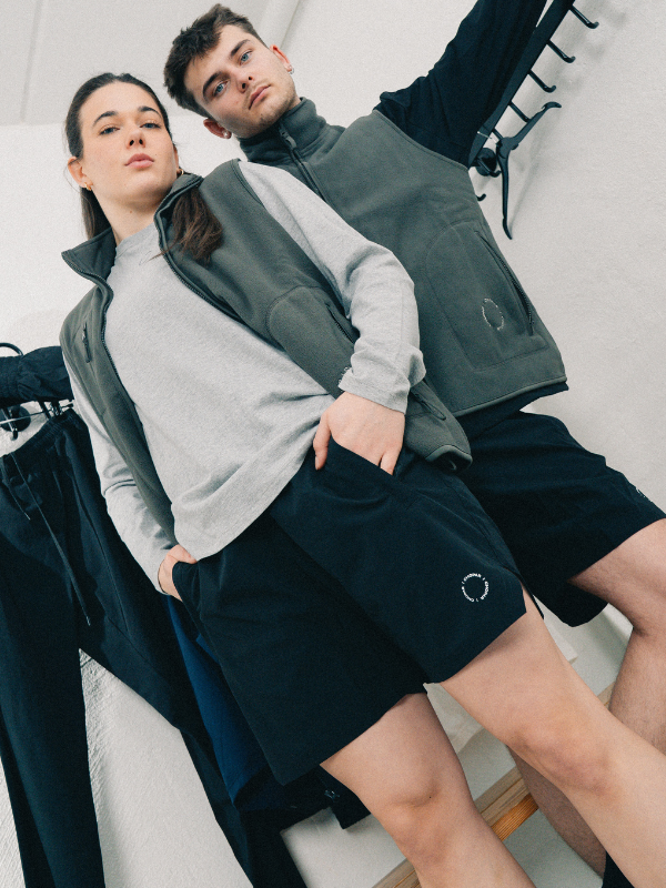 Tech 01 shorts | Unisex Svart