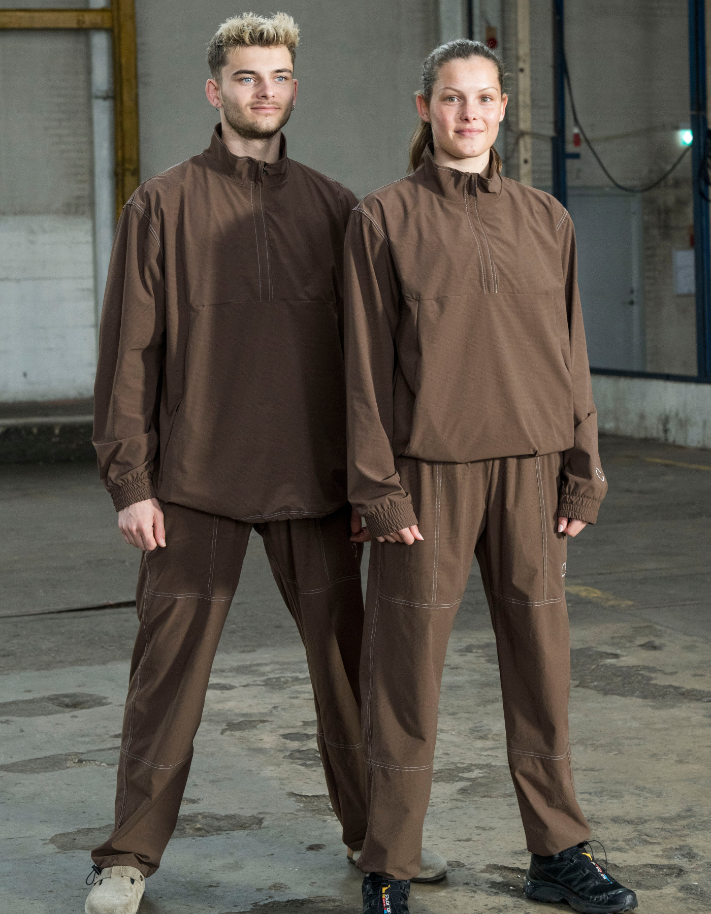 Tech anorakk 02 | Unisex Brun