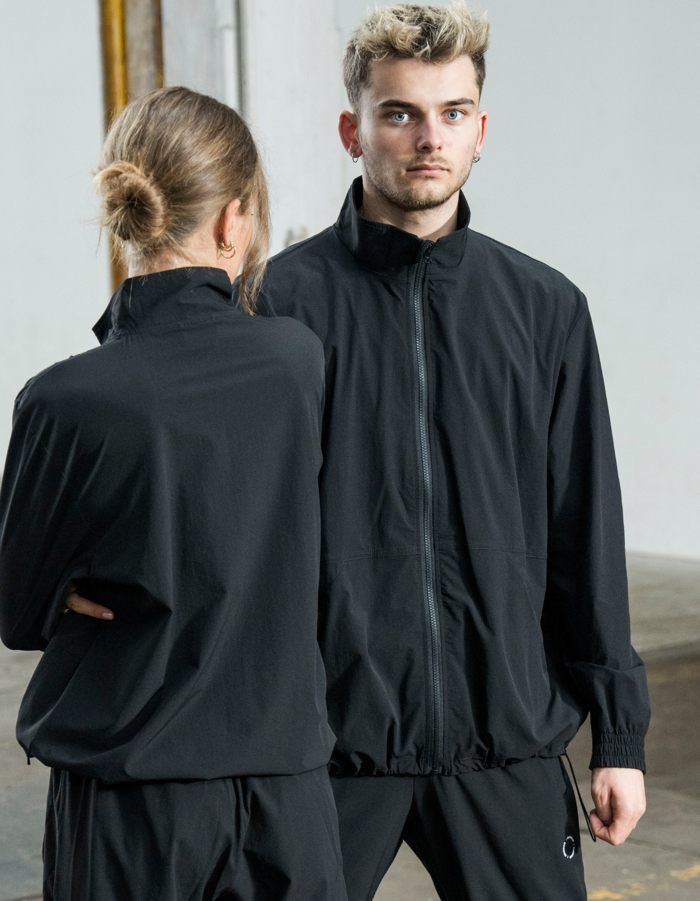 Tech 01 full glidelås | Unisex Svart