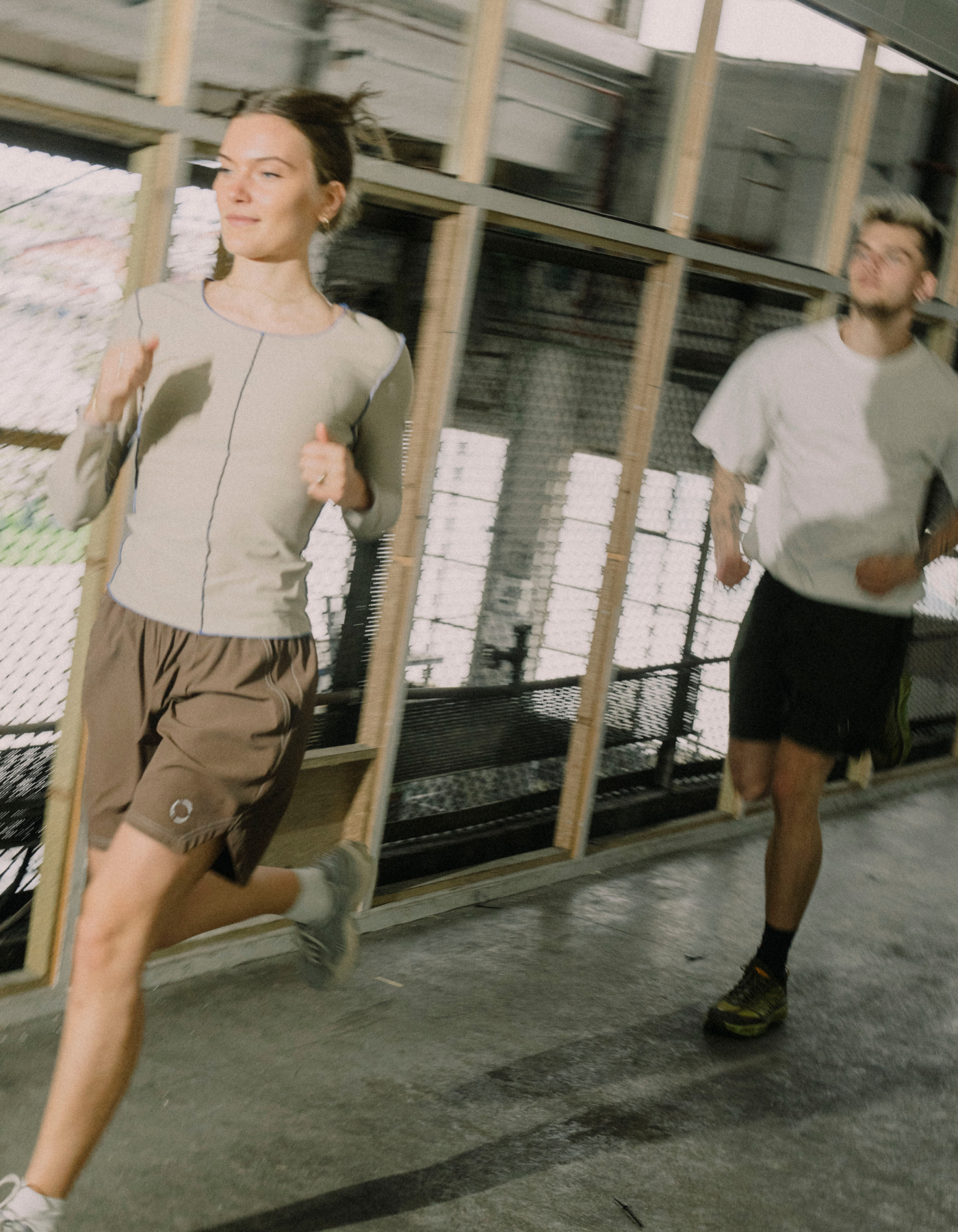 Tech 02 shorts | Unisex Brun