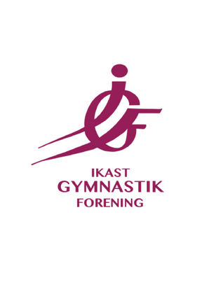 Ikast GF - rød logo