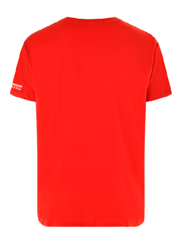 Danmark supporter t-skjorte | Unisex