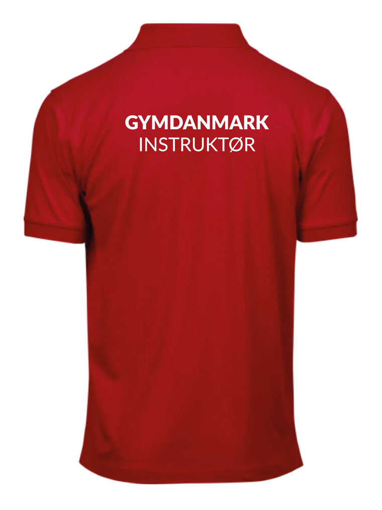 GymDanmark Tee Jays Luxury Polo | Rød